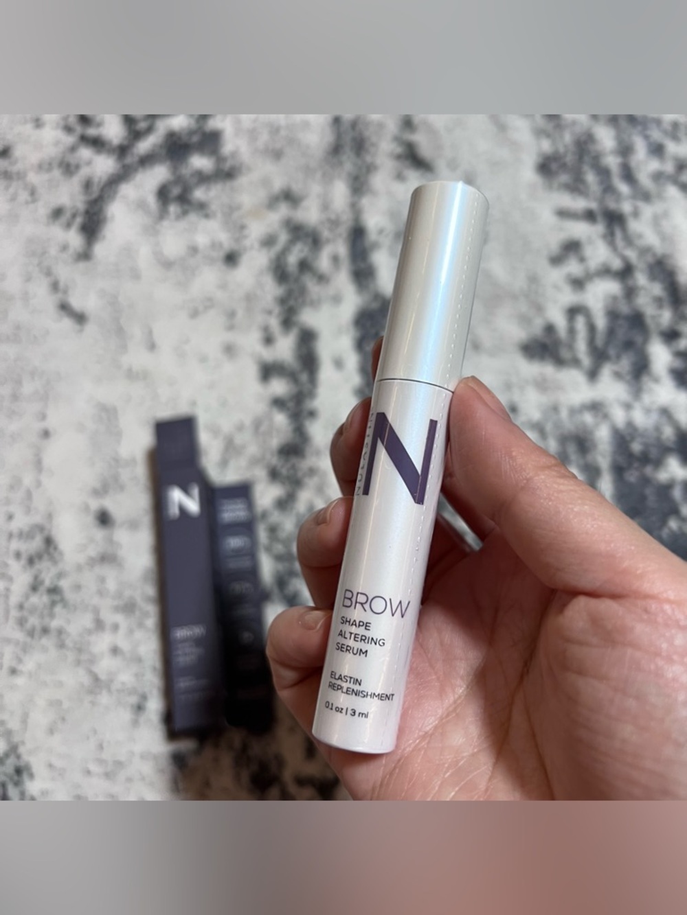 Nulastin Brow Shape Altering Serum NEW Full Size 0.1 fl.oz